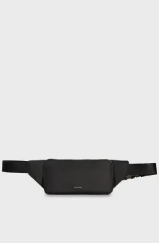 Мужская черная поясная сумка BUSINESS TECH Черный ONESIZE Calvin Klein K50K512903