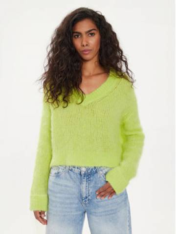 American Vintage Светр Bymi BYM18AE24 Зелений Regular Fit American Vintage Светр Bymi BYM18AE24 Зелений Regular Fit