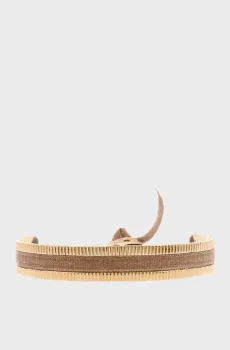 Женский бежевый браслет 4 мм Бежевый ONESIZE Les Interchangeables A52323