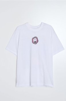 Бавовняна футболка з принтом Rick and Morty - білий