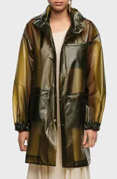 Женский оливковый плащ Оливковый M Bimba Y Lola 261BR0428.10540