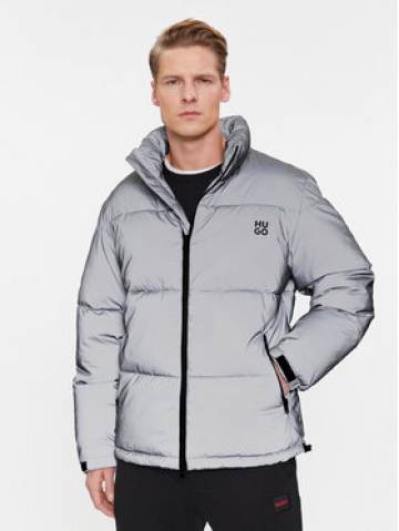 Hugo Пуховик Biron 2343 50496467 Сірий Regular Fit Hugo Пуховик Biron 2343 50496467 Сірий Regular Fit