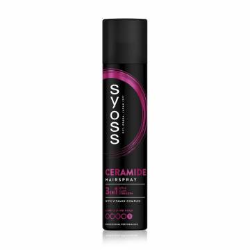 Лак для волос Syoss Ceramide Complex Hairspray фиксация 5 (максимально сильная), 300 мл Лак для волос Syoss Ceramide Complex Hairspray фиксация 5 (максимально сильная), 300 мл