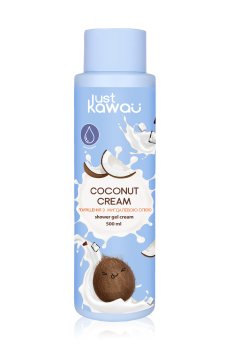 Крем-гель для душа Just Kawaii Coconut Cream с миндальным маслом, 500 мл