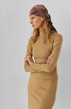 Женский бежевый топ Бежевый XS ANDRE TAN 37012