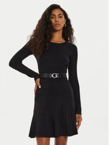 Guess Трикотажна сукня W2BK29 Z2YJ2 Чорний Regular Fit Guess Трикотажна сукня W2BK29 Z2YJ2 Чорний Regular Fit