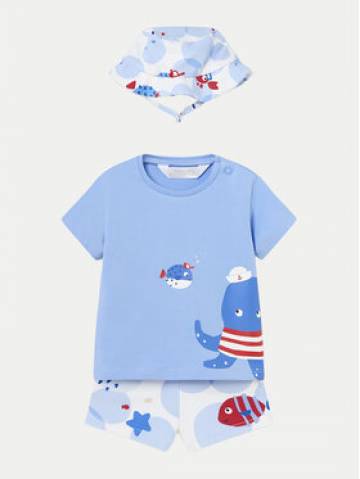 Mayoral Комплект футболка і плавки 1620 Голубий Regular Fit Mayoral Комплект футболка і плавки 1620 Голубий Regular Fit