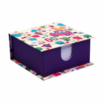 Картонный бокс Vladi Toys с бумагой для заметок, 90*90 мм, от 5 лет (VT9901-82) Картонный бокс Vladi Toys с бумагой для заметок, 90*90 мм, от 5 лет (VT9901-82)