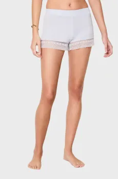 Женские голубые шорты ALBANE Голубой M Etam 6550779