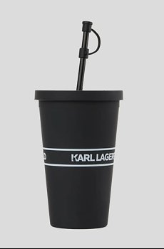 Стакан с трубочкой Karl Lagerfeld Essential To Go