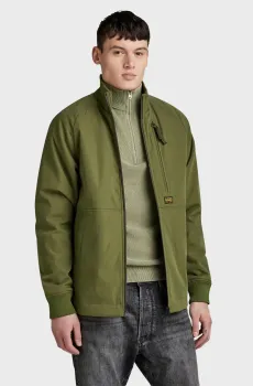 Мужская зеленая ветровка Track overshirt Зеленый S G-Star RAW D24294,D517