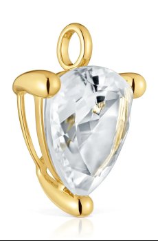 Позолоченный серебряный кулон Tous Color