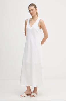 Льняное платье Dkny