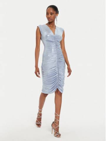NORMA KAMALI Коктейльна сукня ST2243LMD80813 Голубий Slim Fit NORMA KAMALI Коктейльна сукня ST2243LMD80813 Голубий Slim Fit
