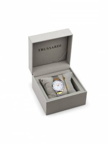Trussardi Набір годинник і браслет R2453170503 Срібний Trussardi Набір годинник і браслет R2453170503 Срібний