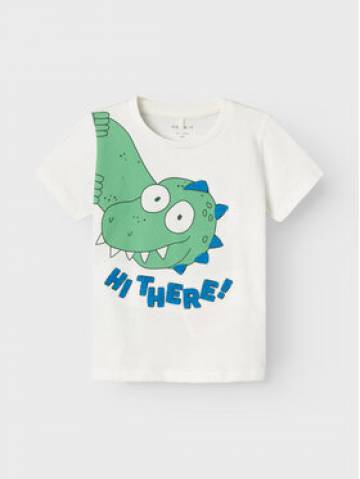 NAME IT Футболка Hellan 13226093 Білий Regular Fit