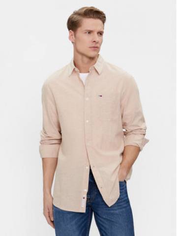 Tommy Jeans Сорочка DM0DM18962 Бежевий Regular Fit Tommy Jeans Сорочка DM0DM18962 Бежевий Regular Fit