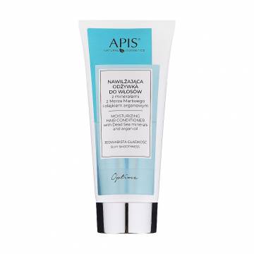 Увлажняющий кондиционер для волос Apis Natural Cosmetics Optima с минералами Мертвого моря и маслом арганы, 200 мл Увлажняющий кондиционер для волос Apis Natural Cosmetics Optima с минералами Мертвого моря и маслом арганы, 200 мл