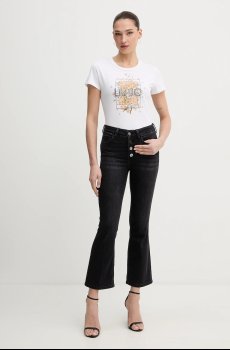 Хлопковая футболка Liu Jo