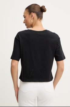 Хлопковая футболка Armani Exchange