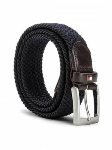 Tommy Hilfiger Чоловічий ремінь New Adan Belt 3.5 AM0AM02801 85 Cиній Tommy Hilfiger Чоловічий ремінь New Adan Belt 3.5 AM0AM02801 85 Cиній