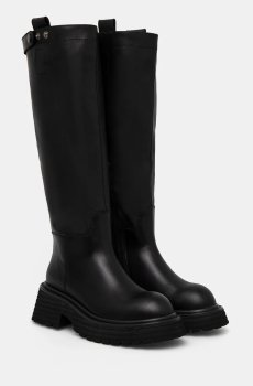 Кожаные сапоги Answear.LAB