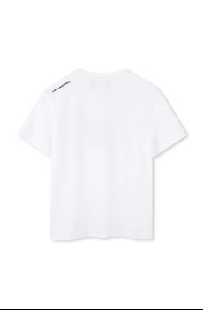 Детская хлопковая футболка Karl Lagerfeld