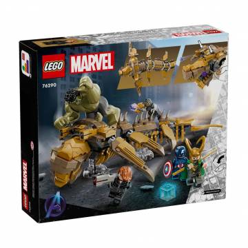 Конструктор LEGO Marvel Мстители против Левиафана, 347 деталей, с 7 лет (76290) Конструктор LEGO Marvel Мстители против Левиафана, 347 деталей, с 7 лет (76290)