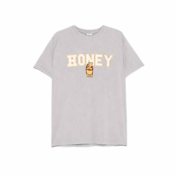 Cropp - Футболка, оздоблена вишивкою Winnie the Pooh - light grey Cropp - Футболка, оздоблена вишивкою Winnie the Pooh - light grey