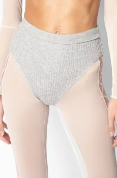 Женские серые трусики MEZZO Серый S Etam 6531296