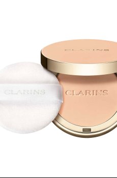 Матирующая компактная пудра для лица Clarins Ever Matte Compact Powder 02 Light, 10 г