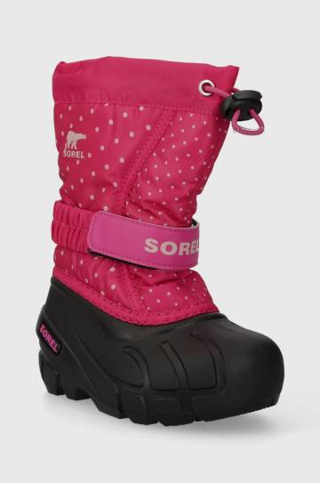 Детские зимние сапоги Sorel 1888092 цвет розовый YOUTH FLURRY PRINT Girls Детские зимние сапоги Sorel 1888092 цвет розовый YOUTH FLURRY PRINT Girls