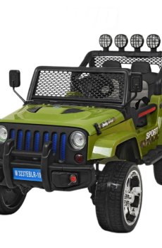 Електромобіль Bambi Racer Джип на радіокеруванні хакі (M 3237EBLR-10)