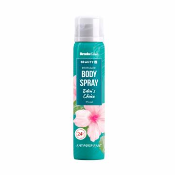 Антиперспирант-спрей для тела Bradoline Beauty 4 Body Spray Antiperspirant Edens Choice женский, 75 мл Антиперспирант-спрей для тела Bradoline Beauty 4 Body Spray Antiperspirant Edens Choice женский, 75 мл