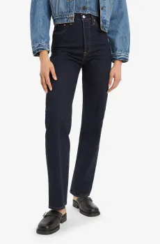 Женские темно-синие джинсы Ribcage Full Length Синий 26-32 Levi’s® 79078;0014