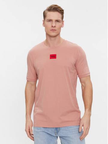Hugo Футболка Diragolino212 50447978 Рожевий Regular Fit Hugo Футболка Diragolino212 50447978 Рожевий Regular Fit