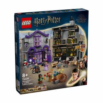 Конструктор LEGO Harry Potter Магазины Оливандера и Мадам Малкин, 744 детали, от 8 лет (76439) Конструктор LEGO Harry Potter Магазины Оливандера и Мадам Малкин, 744 детали, от 8 лет (76439)