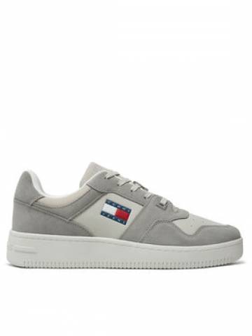 Tommy Jeans Снікерcи Tjm Basket Leather EM0EM01440 Сірий Tommy Jeans Снікерcи Tjm Basket Leather EM0EM01440 Сірий