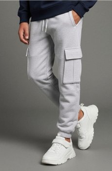 Спортивні штани карго - сірий
