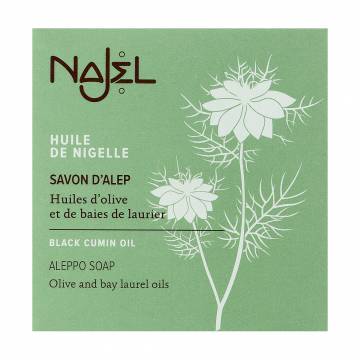 Алеппское мыло Najel Aleppo Soap Black Cumin Oil с маслом черного тмина, 100 г Алеппское мыло Najel Aleppo Soap Black Cumin Oil с маслом черного тмина, 100 г
