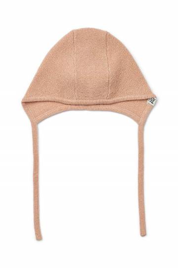 Шапка для младенцев Liewood цвет оранжевый из тонкого трикотажа