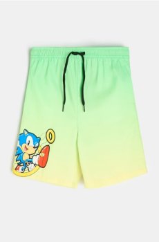 Пляжні шорти Sonic the Hedgehog - свіжий зелений