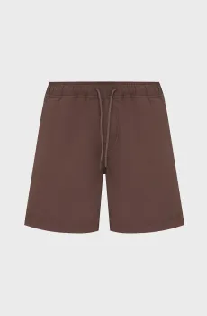 Мужские темно-коричневые плавательные шорты Dirik solid Коричневый XL G-Star RAW D28342,A505