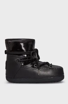 Женские черные кожаные луноходы Theresa Черный 40 PRPY PRFAS7714W