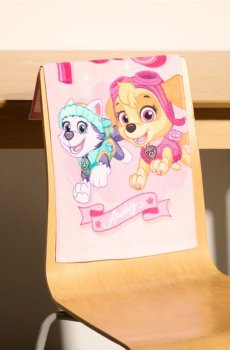 Бавовняний рушник для рук PAW Patrol - рожевий