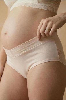 Труси-хіпстери, 2 пари - кремовий