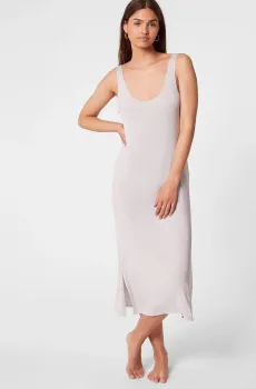 Женская светло-серая ночная рубашка ALVA Серый M Etam 6534937