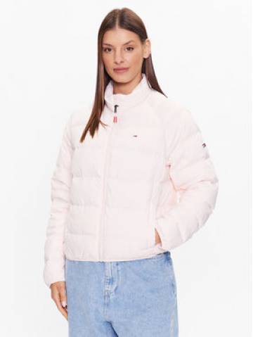 Tommy Jeans Пуховик DW0DW14929 Рожевий Regular Fit Tommy Jeans Пуховик DW0DW14929 Рожевий Regular Fit