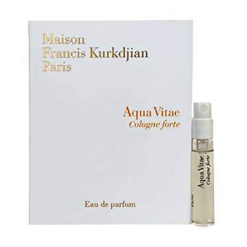 Maison Francis Kurkdjian Aqua Vitae Cologne Forte Парфюмированная вода унисекс, 2 мл (пробник) Maison Francis Kurkdjian Aqua Vitae Cologne Forte Парфюмированная вода унисекс, 2 мл (пробник)