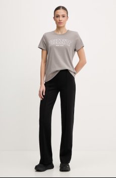 Хлопковая футболка Dkny